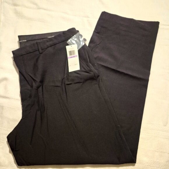 Calvin Klein men's size 38" x 30" black pants, The Dylan tailored fit, NWT - Picture 1 of 8